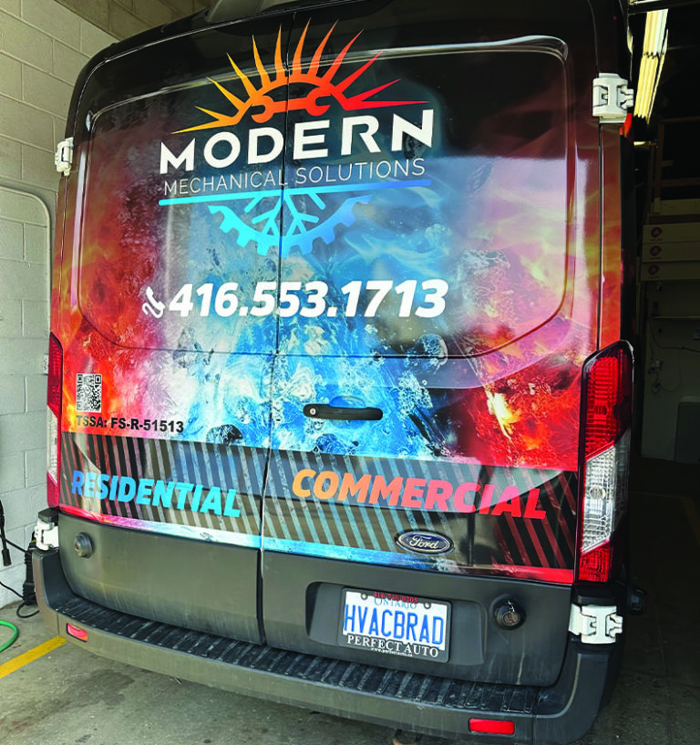commercial vehicle wrap