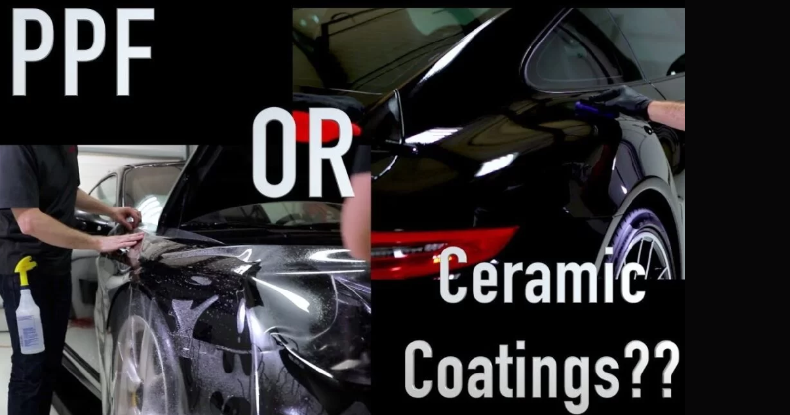 Ceramic Coating vs Paint Protection Film