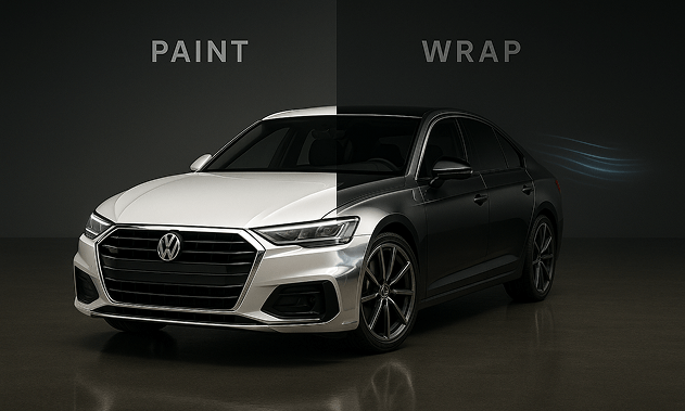 Car Wrap vs Paint